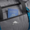 image:imageHigh Sierra Fairlead Convertible Duffel Bag Lightweight and Durable Weekender Duffel easily converts into backpack 64L Capacity Steel GrayMercuryBlueSteel Grey Mercury