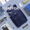 image:imageHigh Sierra Freewheel Pro Wheeled Laptop Backpack Bookbag for Travel or Work with Rotating Handle and Padded Laptop Sleeve True Navy