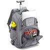 image:imageHigh Sierra Freewheel Wheeled Laptop Backpack Black 205 x 135 x 8InchSilver Heather