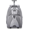 image:imageHigh Sierra Freewheel Wheeled Laptop Backpack Black 205 x 135 x 8InchSilver Heather