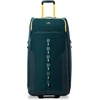 image:imageHigh Sierra HiLife 31Inch Large Wheeled Duffle  Features Smooth Rolling Wheels WetPak Pockets StackIt Strap Adjustable Handle Fleece Pocket Padded Laptop Sleeve Expandable  GreenYellowGreenYellow