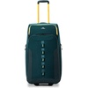 image:imageHigh Sierra HiLife 31Inch Large Wheeled Duffle  Features Smooth Rolling Wheels WetPak Pockets StackIt Strap Adjustable Handle Fleece Pocket Padded Laptop Sleeve Expandable  GreenYellowGreenYellow