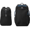 image:imageHigh Sierra HiLife 3in1 Convertible Backpack  Features Removable Daypack StackIt Strap Adjustable Sternum Strap Fleeced Pocket For Scratch Protection Dual Water Bottle Pockets  BlackBlueBlackBlue