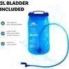 image:imageHigh Sierra Hydrahike 20 Hydration Backpack with 2L Water Bladder for Running Hiking Camping or CyclingSilver