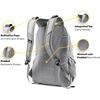 image:imageHigh Sierra Loop Backpack Travel or Work Bookbag with tablet sleeve One Size Copper SplatterMaroonBlack