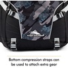 image:imageHigh Sierra Loop Backpack Travel or Work Bookbag with tablet sleeve One Size Copper SplatterMaroonGraffitiBlackAsh