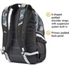 image:imageHigh Sierra Loop Backpack Travel or Work Bookbag with tablet sleeve One Size Copper SplatterMaroonGraffitiBlackAsh