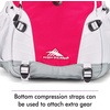 image:imageHigh Sierra Loop Backpack Travel or Work Bookbag with tablet sleeve One Size Copper SplatterMaroonPink PunchWhiteAsh