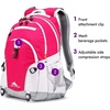 image:imageHigh Sierra Loop Backpack Travel or Work Bookbag with tablet sleeve One Size Copper SplatterMaroonPink PunchWhiteAsh