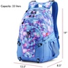 image:imageHigh Sierra Loop Backpack Travel or Work Bookbag with tablet sleeve One Size Copper SplatterMaroonShine BlueLapis