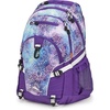 Flower Daze/Deep Purple/White