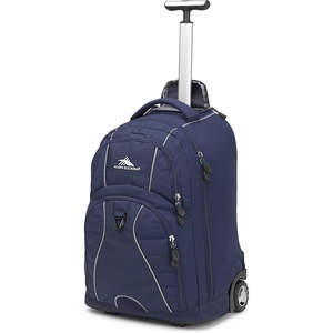 image:imageHigh Sierra Freewheel Wheeled Laptop Backpack Black 205 x 135 x 8InchTrue Navy