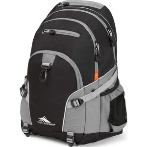 image:imageHigh Sierra Loop Backpack Travel or Work Bookbag with tablet sleeve One Size Copper SplatterMaroonBlackCharcoal