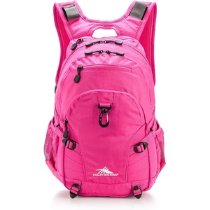 image:imageHigh Sierra Loop Backpack Travel or Work Bookbag with tablet sleeve One Size Copper SplatterMaroonElectric Fuchsi