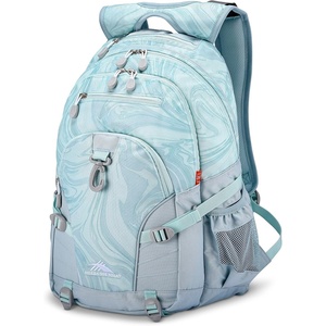 image:imageHigh Sierra Loop Backpack Travel or Work Bookbag with tablet sleeve One Size Copper SplatterMaroonMarble