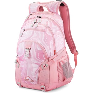 image:imageHigh Sierra Loop Backpack Travel or Work Bookbag with tablet sleeve One Size Copper SplatterMaroonPink MarbleBubblegum Pink