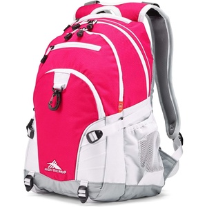 image:imageHigh Sierra Loop Backpack Travel or Work Bookbag with tablet sleeve One Size Copper SplatterMaroonPink PunchWhiteAsh