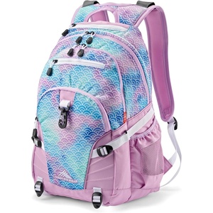 image:imageHigh Sierra Loop Backpack Travel or Work Bookbag with tablet sleeve One Size Copper SplatterMaroonRainbow Scales