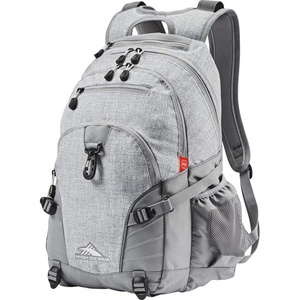 image:imageHigh Sierra Loop Backpack Travel or Work Bookbag with tablet sleeve One Size Copper SplatterMaroonSilver Heather