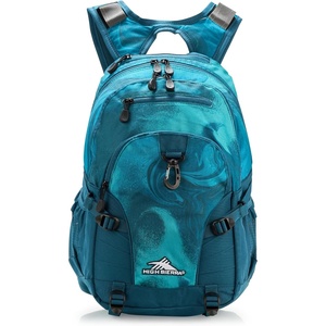 image:imageHigh Sierra Loop Backpack Travel or Work Bookbag with tablet sleeve One Size Copper SplatterMaroonTeal Marble Swi
