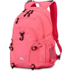image:imageHigh Sierra Loop Backpack Travel or Work Bookbag with tablet sleeve One Size Copper SplatterMaroonThrift Pink