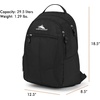 image:imageHigh Sierra Curve Backpack Black BlackBlackBlackBlack BlackBlackBlack