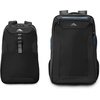 image:imageHigh Sierra HiLife 3in1 Convertible Wheeled Backpack  Features Removable Daypack StackIt Strap Adjustable Handle Fleeced Pocket For Scratch Protection Dual Water Bottle Pockets  BlackBlue