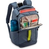 image:imageHigh Sierra Large Backpack Reflective Accent Comfortable Mesh Back School Bag with Tablet Device Sleeve and Adjustable Straps Grey Blue