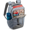 image:imageHigh Sierra Large Backpack Reflective Accent Comfortable Mesh Back School Bag with Tablet Device Sleeve and Adjustable Straps SilverSilver