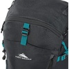 image:imageHigh Sierra Pathway 20 Backpack with Hydration Storage Sleeve for Hiking Biking Camping Traveling Forest GreenBlack 60LBlack