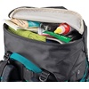 image:imageHigh Sierra Pathway 20 Backpack with Hydration Storage Sleeve for Hiking Biking Camping Traveling Forest GreenBlack 60LBlack