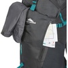 image:imageHigh Sierra Pathway 20 Backpack with Hydration Storage Sleeve for Hiking Biking Camping Traveling Forest GreenBlack 60LBlack