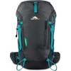 image:imageHigh Sierra Pathway 20 Backpack with Hydration Storage Sleeve for Hiking Biking Camping Traveling Forest GreenBlack 60LBlack