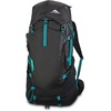 image:imageHigh Sierra Pathway 20 Backpack with Hydration Storage Sleeve for Hiking Biking Camping Traveling Forest GreenBlack 60LBlack