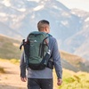 image:imageHigh Sierra Pathway 20 Backpack with Hydration Storage Sleeve for Hiking Biking Camping Traveling Forest GreenBlack 60LBlack