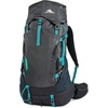 image:imageHigh Sierra Pathway 20 Backpack with Hydration Storage Sleeve for Hiking Biking Camping Traveling Forest GreenBlack 60LBlack