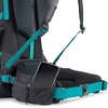image:imageHigh Sierra Pathway 20 Backpack with Hydration Storage Sleeve for Hiking Biking Camping Traveling Forest GreenBlack 60LBlack