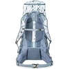image:imageHigh Sierra Pathway 20 Backpack with Hydration Storage Sleeve for Hiking Biking Camping Traveling Forest GreenBlack 60LWhite Cracked IceGrey Blue