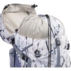 image:imageHigh Sierra Pathway 20 Backpack with Hydration Storage Sleeve for Hiking Biking Camping Traveling Forest GreenBlack 60LWhite Cracked IceGrey Blue