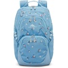 image:imageHigh Sierra Swoop Backpack with Laptop Pocket  Tablet Sleeve Fits most 17 Laptops 30L BlackFloralBlue