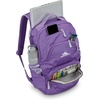 image:imageHigh Sierra Swoop Backpack with Laptop Pocket  Tablet Sleeve Fits most 17 Laptops 30L BlackLight Purple