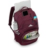 image:imageHigh Sierra Swoop Backpack with Laptop Pocket  Tablet Sleeve Fits most 17 Laptops 30L BlackMaroon