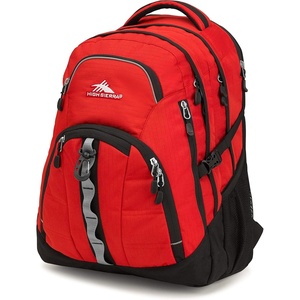 image:imageHigh Sierra Access 20 Laptop Backpack Woolly WeaveSlate One SizeCrimsonBlack