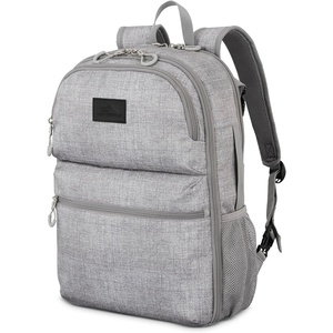 image:imageHigh Sierra Adaptive Backpack Travel or Work Bookbag with tablet sleeve One Size Silver HeatherHeather Silver