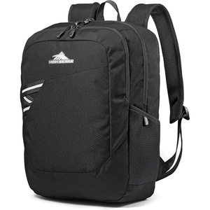 image:imageHigh Sierra Essential Backpack Laptop Bookbag for Travel Work or School Space One SizeBlack
