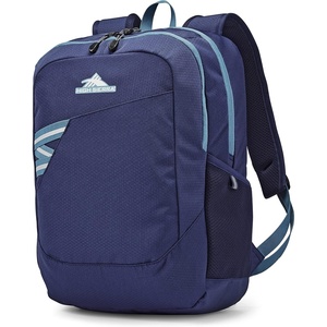 image:imageHigh Sierra Essential Backpack Laptop Bookbag for Travel Work or School Space One SizeGraphite BlueTrue Navy