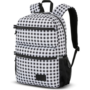image:imageHigh Sierra Everclass Backpack  Travel or Work Laptop Bookbag with 360 Reflectivity Dual Water Bottle Pockets amp Fits Laptops Up To 156 One Size Cosmic BlueGinghamBlack
