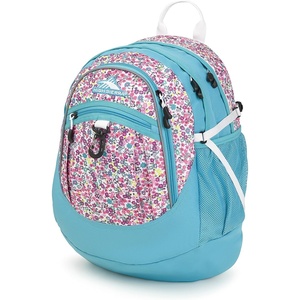 image:imageHigh Sierra Fatboy Backpack CrimsonBlackPrairie FloralTropic TealWhite