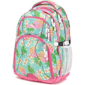image:imageHigh Sierra Swerve Laptop Backpack Black One SizePineapple PartyPink LemonadeWhite
