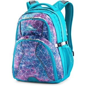 image:imageHigh Sierra Swerve Laptop Backpack Black One SizeSequin FacetsBluebirdWhite